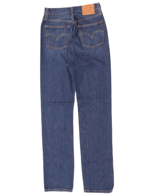 Женские прямые джинсы Levi's 501 W23 L32 синие, хлопок