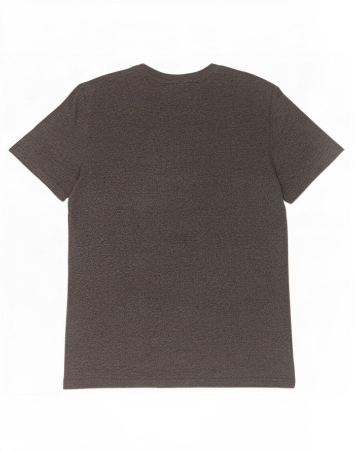Женская футболка с рисунком Superdry Top UK 12, средний серый хлопок