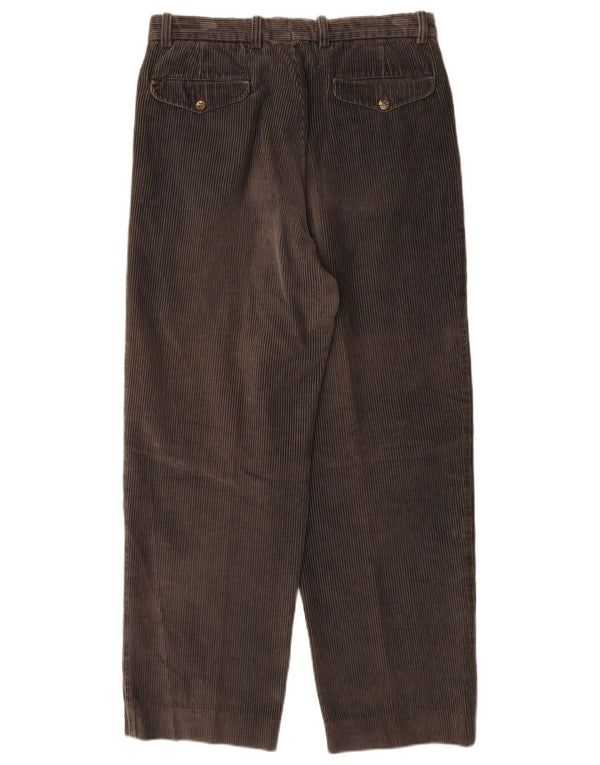 BELFE Мужские вельветовые брюки свободного покроя IT46 Small W30 L28 Серые