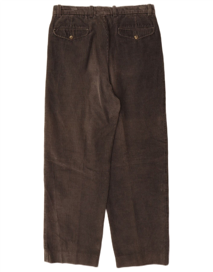 BELFE Мужские вельветовые брюки свободного покроя IT46 Small W30 L28 Серые