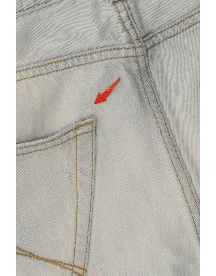 CARRERA Мужские узкие джинсы 717 с потертостями IT 52 XL W36 L34 Синий хлопок