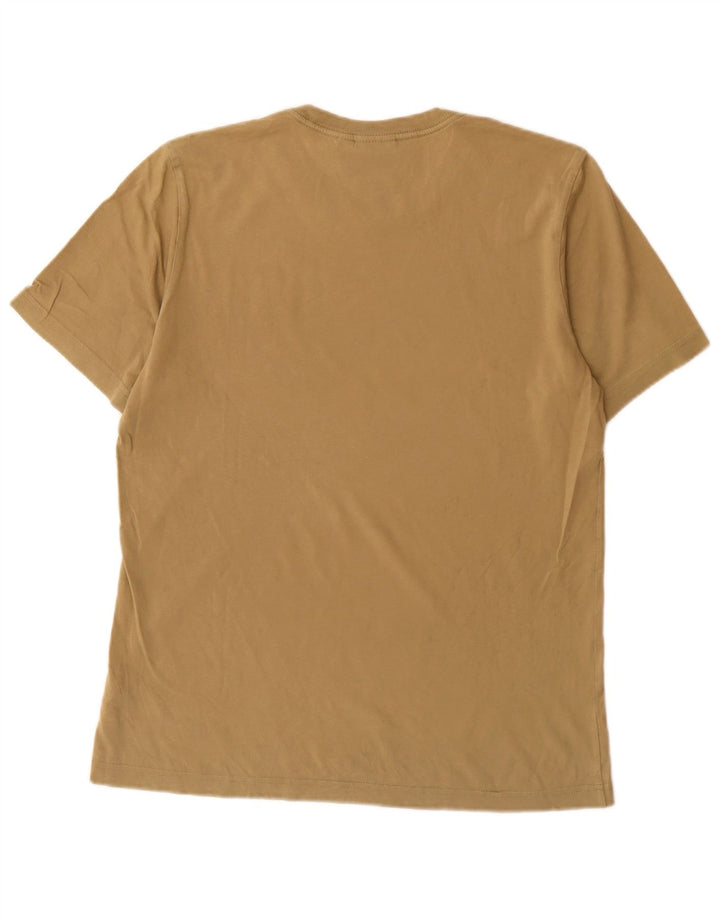 Мужская футболка Adidas Top Small Khaki Cotton