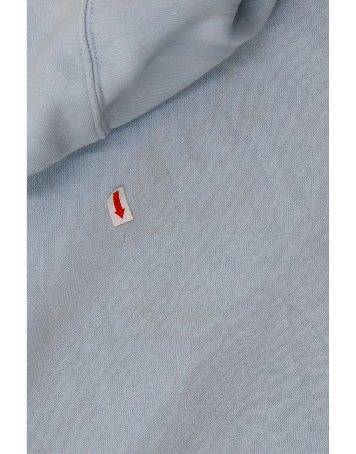 Мужской джемпер с капюшоном Nike, маленький синий, хлопок