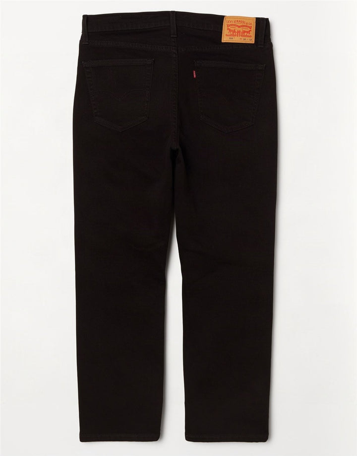 Мужские прямые джинсы Levi's 514 W34 L26, черный хлопок
