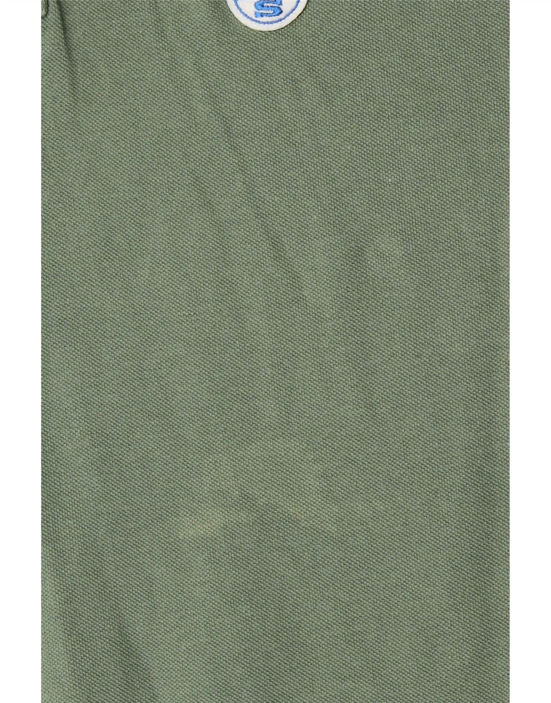 Мужская рубашка поло North Sails, хлопок среднего зеленого цвета