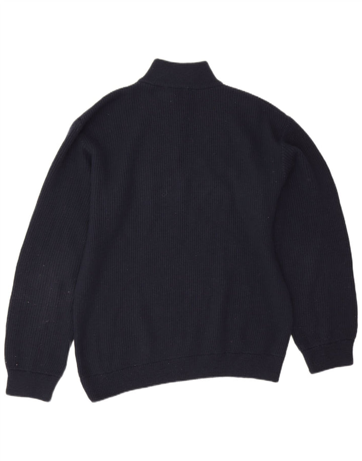 Мужской свитер Fila с воротником на молнии XL, темно-синий