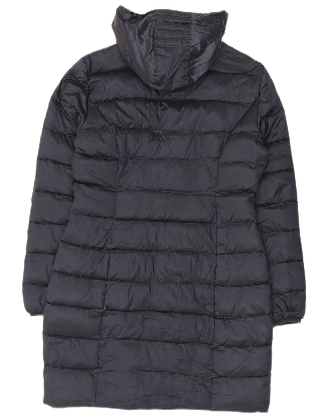 Женское стеганое пальто с капюшоном Ellesse UK 18 XL, черный полиэстер