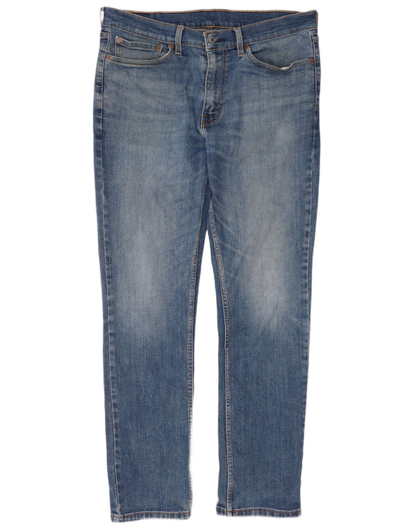 Levi's 511 Slim Jeans W34 L32 Синий хлопок