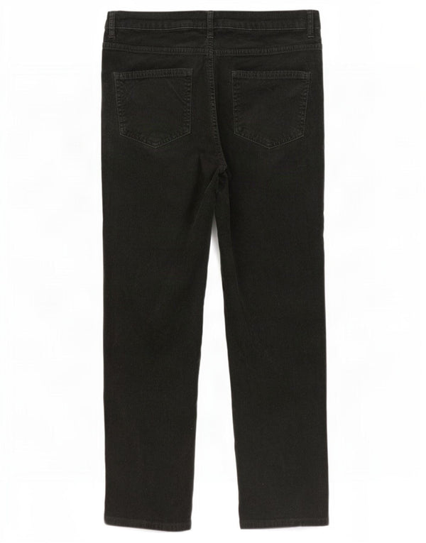 Женские укороченные вельветовые брюки Marks & Spencer UK 12 Medium W30 L25 Хаки