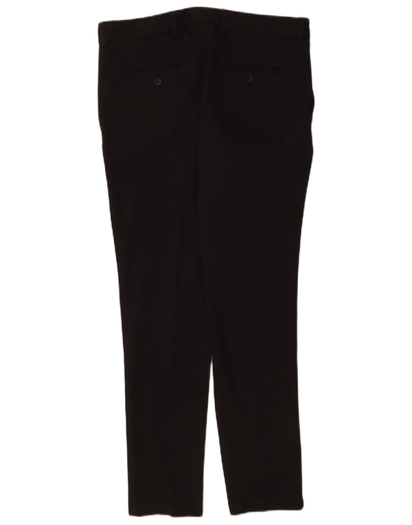 Мужские брюки-чиносы Jack & Jones Marco Slim W33 L30, черный полиэстер