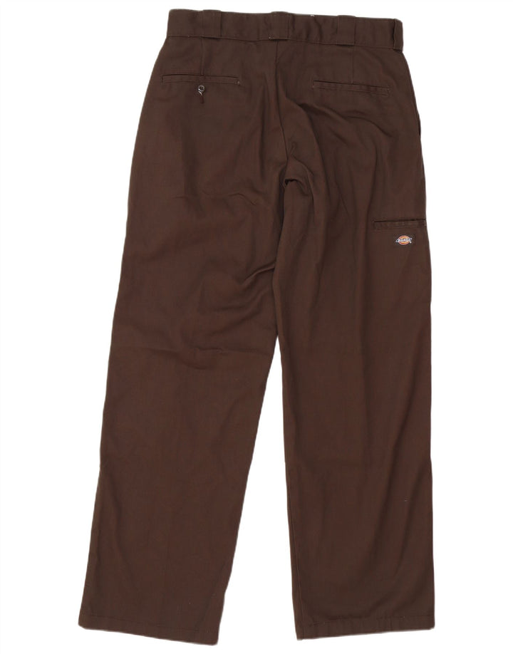 Мужские брюки-карго Dickies свободного кроя W33 L32 коричневые из полиэстера
