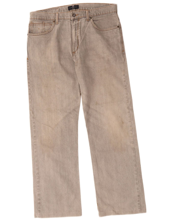 Мужские прямые джинсы Marks & Spencer Blue Harbour W34 L31 серые, хлопок