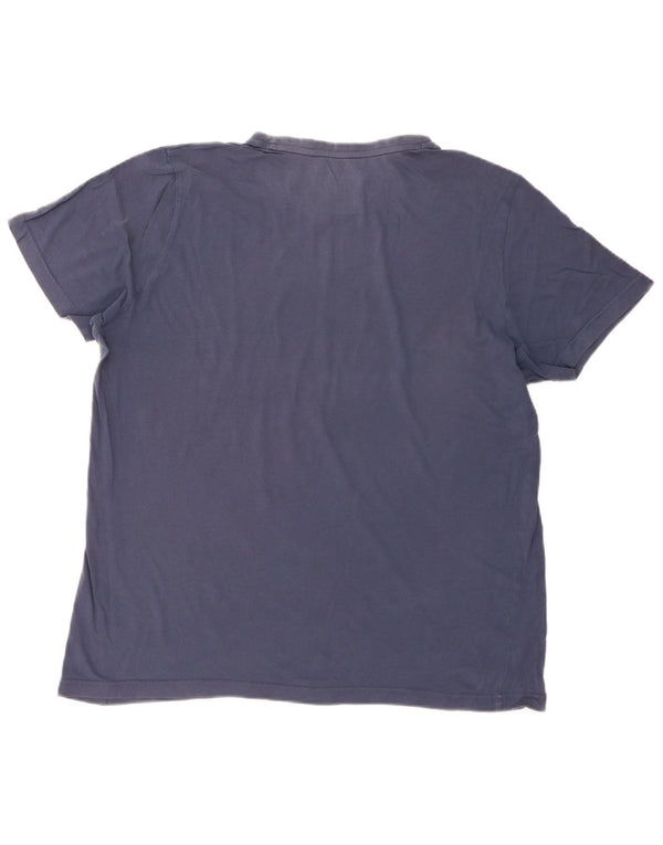 Мужская футболка с рисунком Puma Top XL темно-синяя