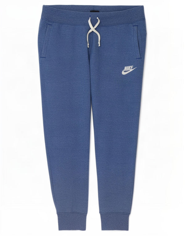 Мужские спортивные брюки Nike, большие синие хлопковые брюки для бега