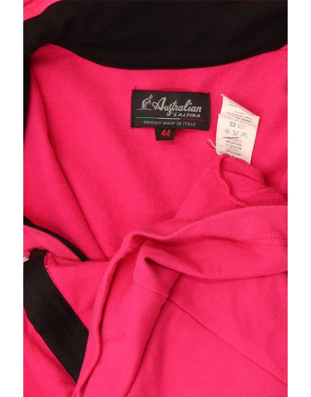 Женский спортивный костюм AUSTRALIAN L'ALPINA, верхняя куртка IT 44, средний розовый, хлопок