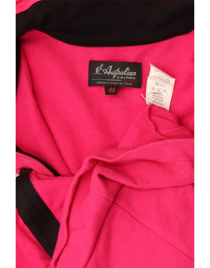 Женский спортивный костюм AUSTRALIAN L'ALPINA, верхняя куртка IT 44, средний розовый, хлопок