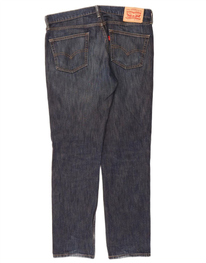 Мужские джинсы Levi's 511 Slim W34 L32 Темно-синие, хлопок