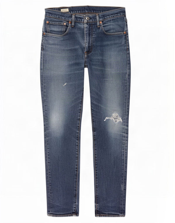 Мужские джинсы скинни Levi's 510 W34 L32 синие, хлопок