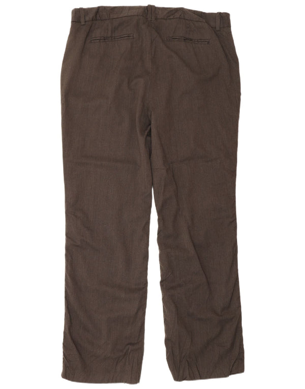 Женские повседневные брюки Eddie Bauer Mercer Fit США 16 2XL W36 L32 коричневые