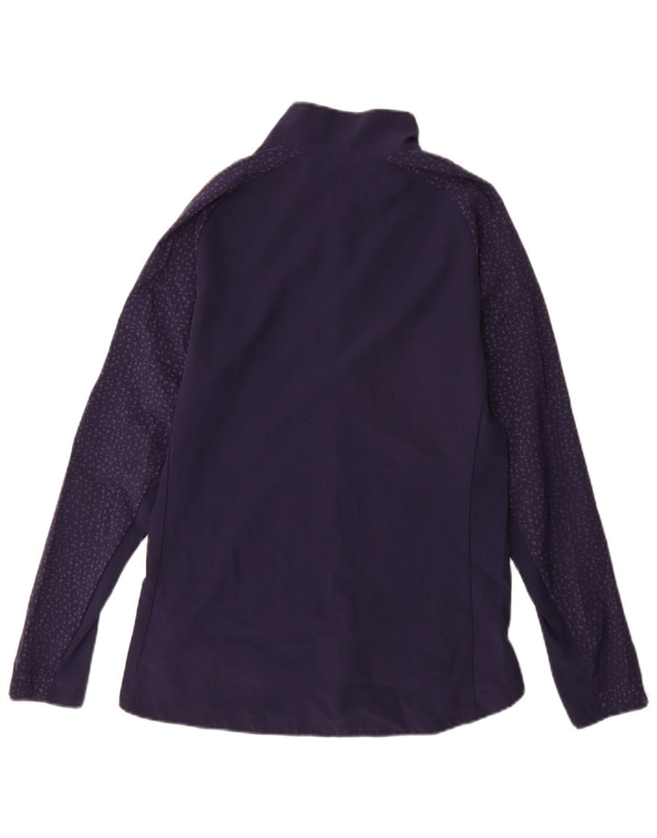 Adidas Женский спортивный костюм для бега, верхняя куртка UK 8/10, маленький темно-синий
