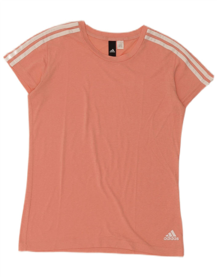 Женская футболка Adidas Top UK 10, маленькая розовая