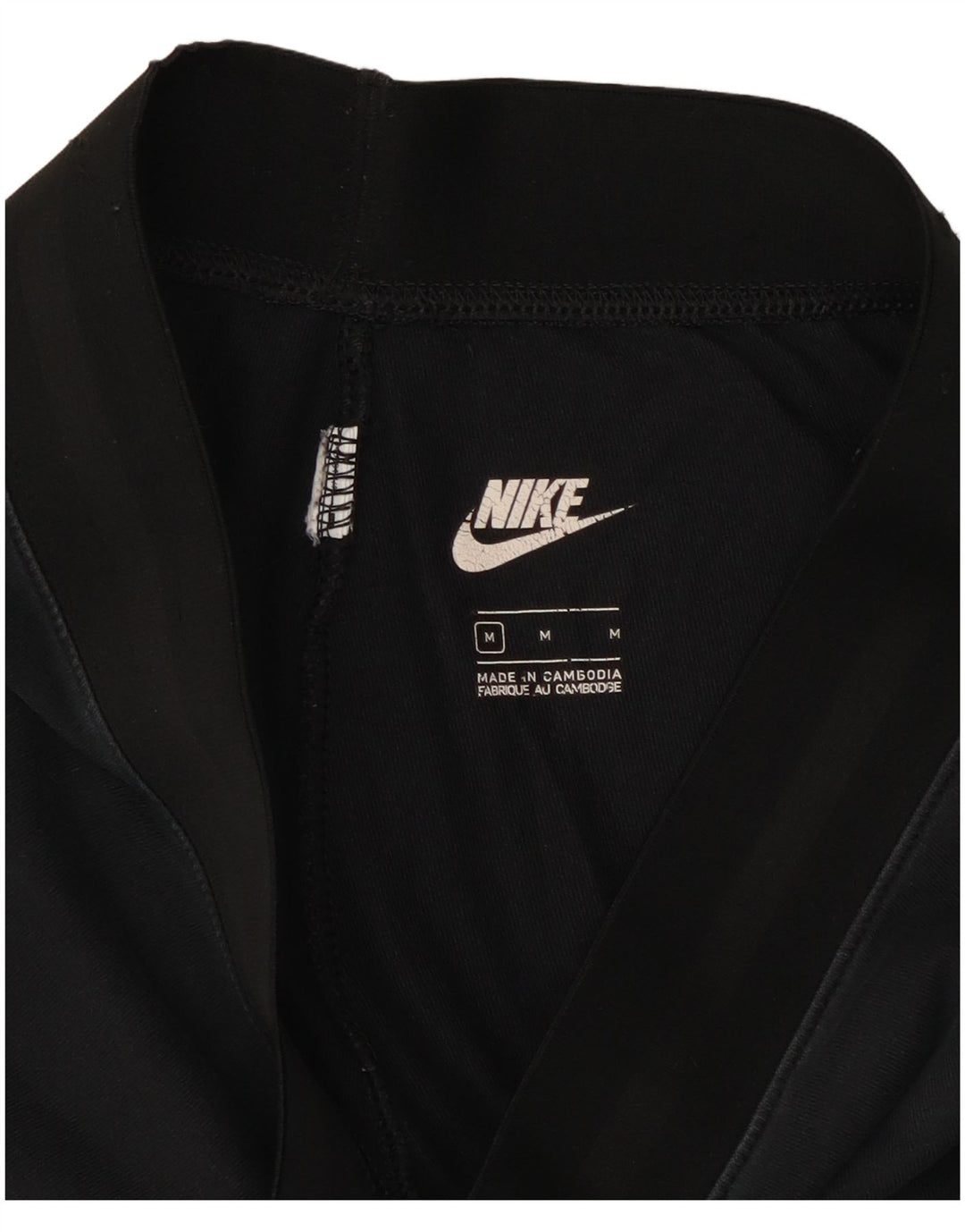 Женские леггинсы с рисунком Nike UK 12, средние, черные