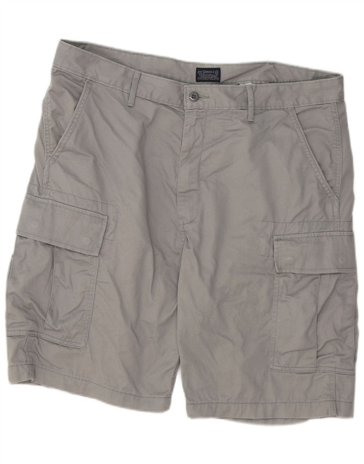 Мужские шорты-карго Levi's W38 XL, серые, хлопок