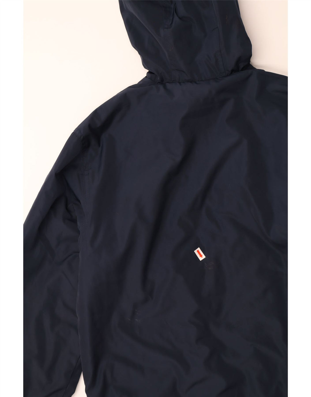 HUGO BOSS Boys Hooded Windbreaker Jacket 13-14 Years Small Navy Blue Vintage Hugo Boss and Second-Hand Hugo Boss from Messina Hembry 