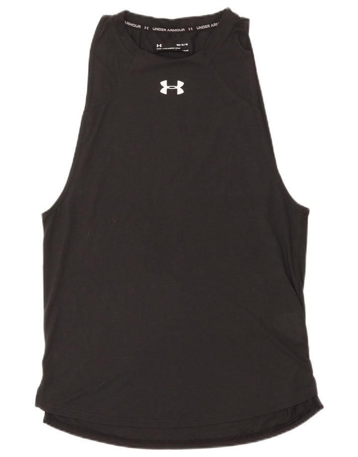 Женский жилет с графическим рисунком Under Armour Heat Gear UK 12, средний серый полиэстер