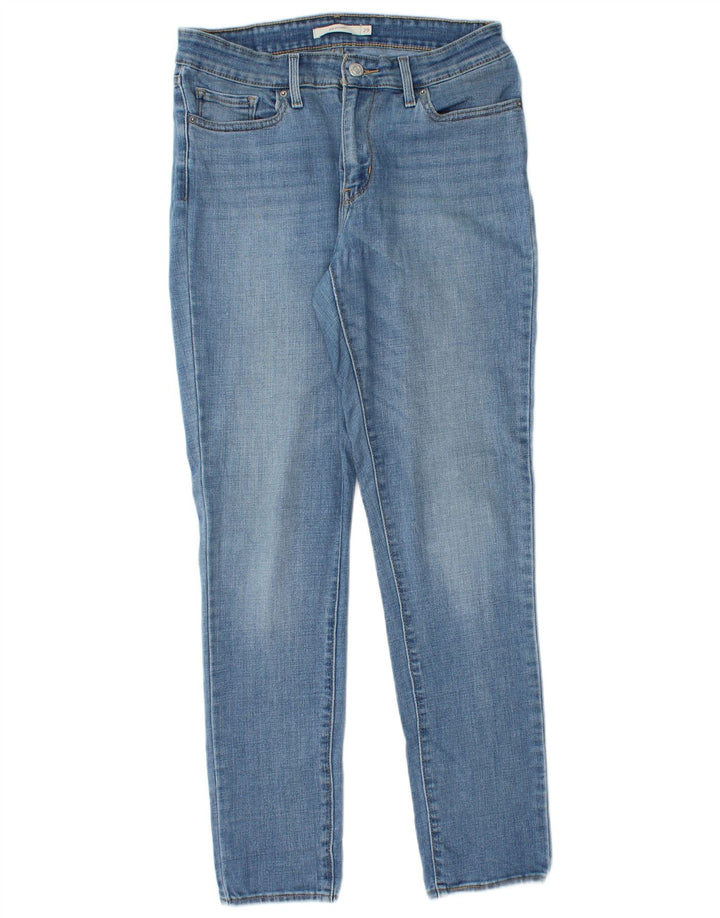 Женские джинсы скинни Levi's 711 W29 L30 синие, хлопок