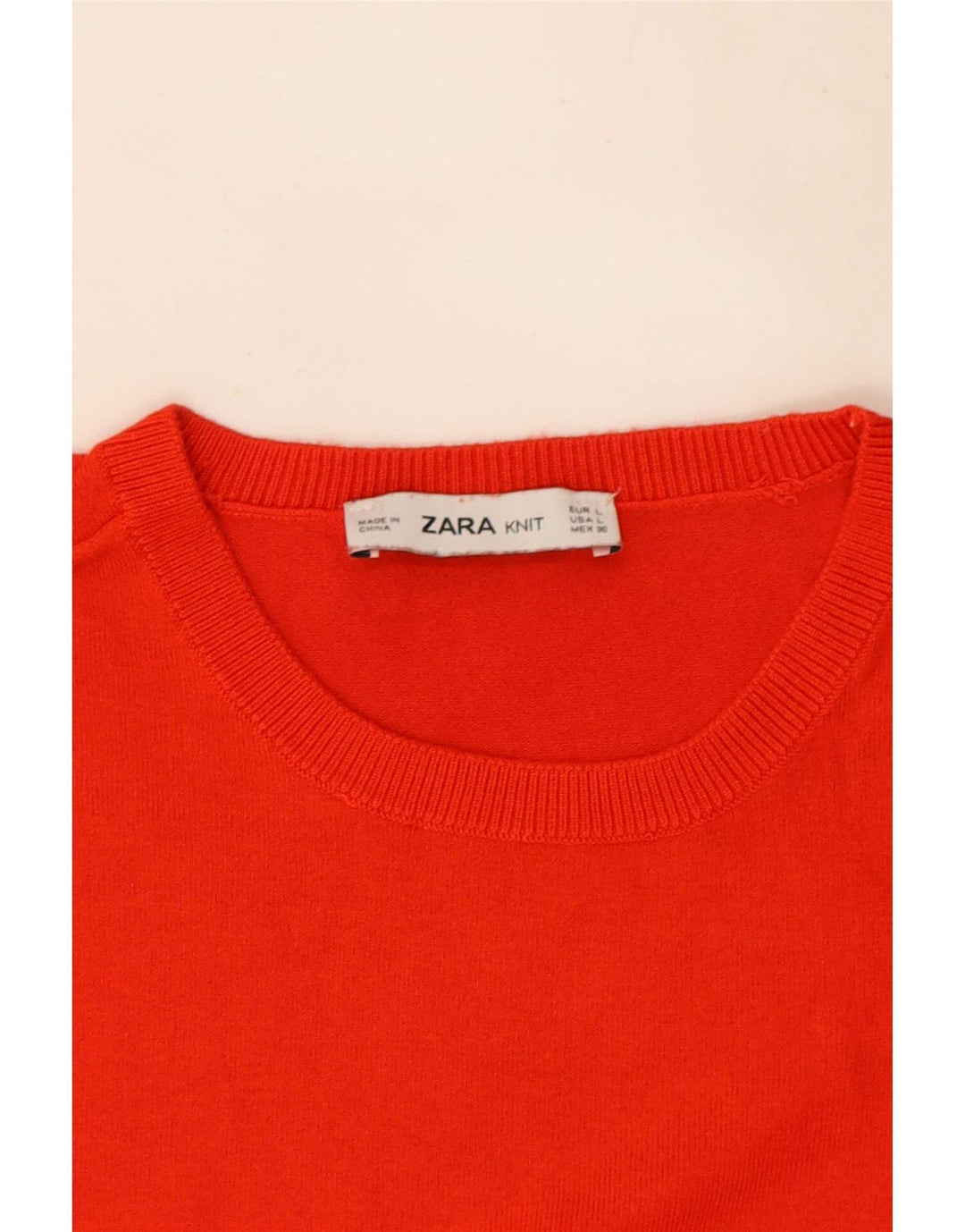 Женская майка без рукавов Zara UK 14, большая красная