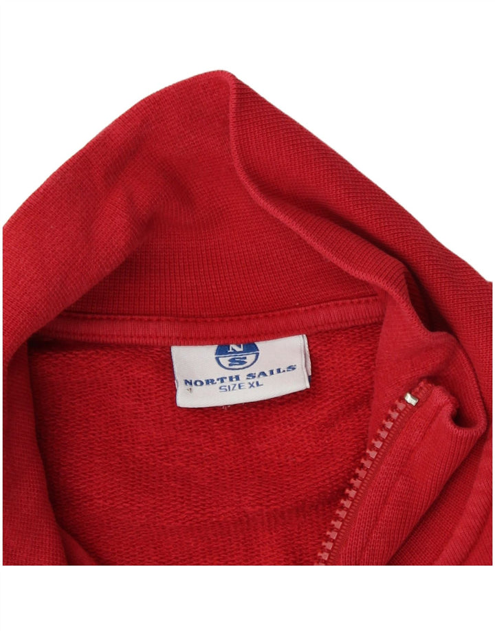Мужская спортивная куртка North Sails XL, красный хлопок