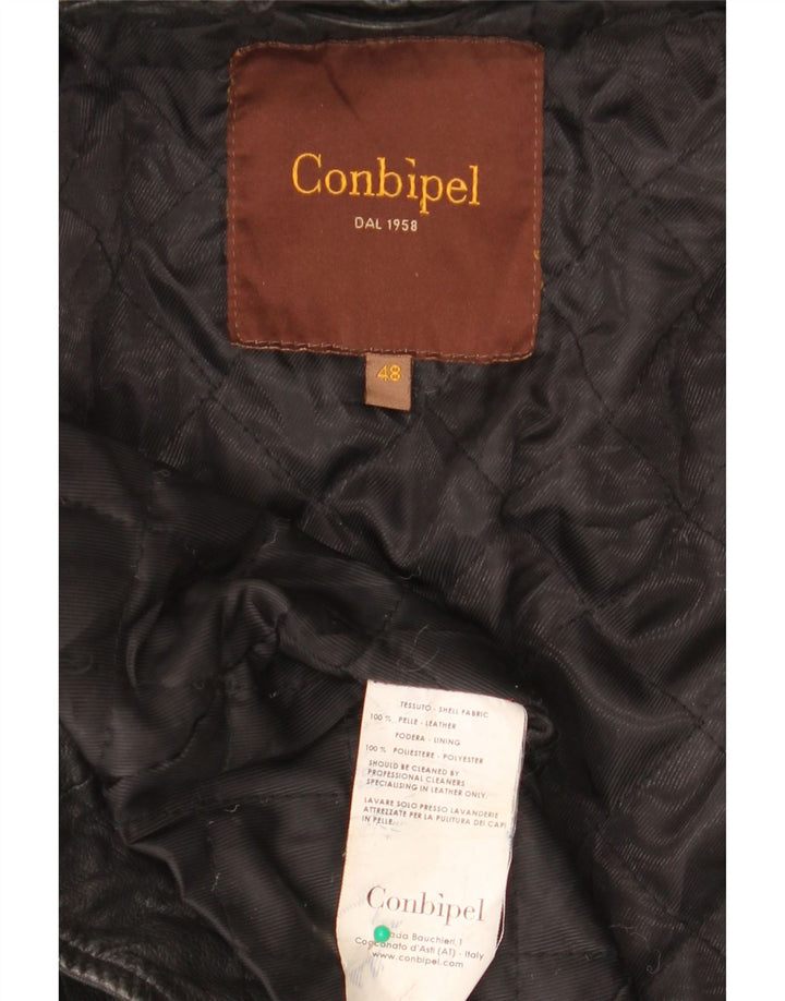 Мужская кожаная куртка Conbipel IT 48 Medium Black