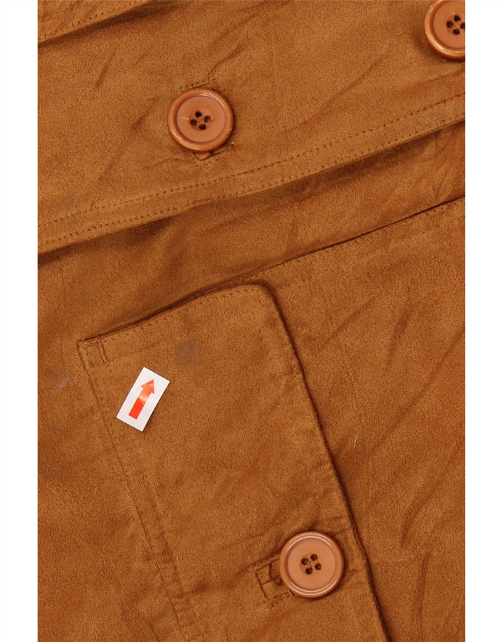 Мужская куртка-бомбер BRUGI UK 42 XL Коричневый полиэстер