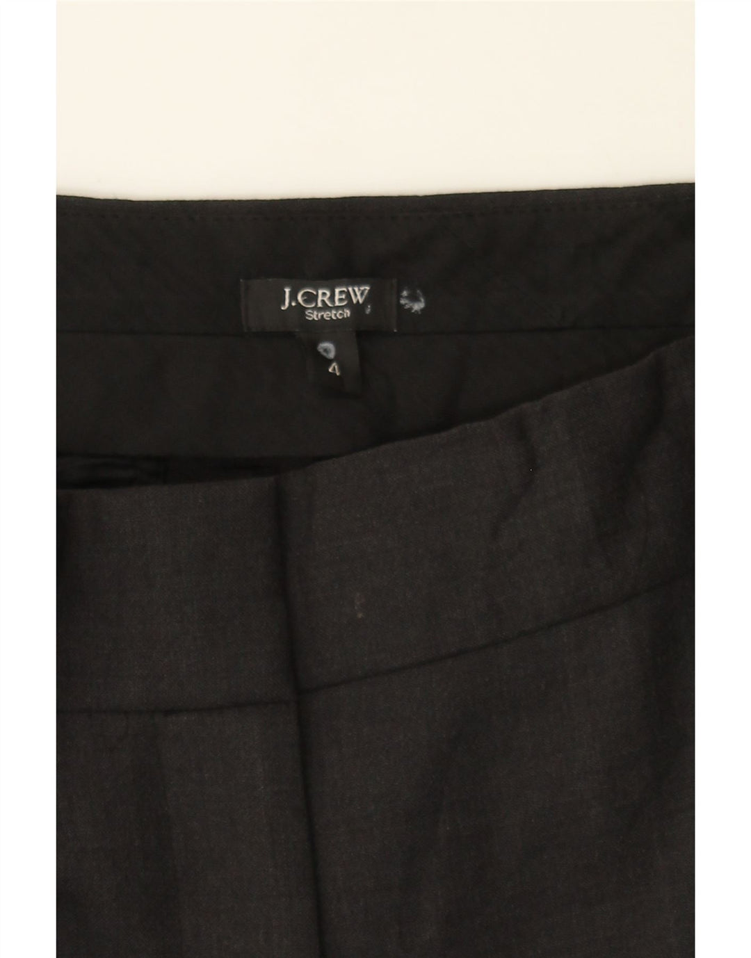 J. CREW Womens Slim Chino Trousers US 4 Small W30 L27 Grey Wool Vintage J. Crew and Second-Hand J. Crew from Messina Hembry 