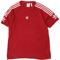 Adidas Мужская футболка с рисунком Топ среднего цвета, бордовый хлопок