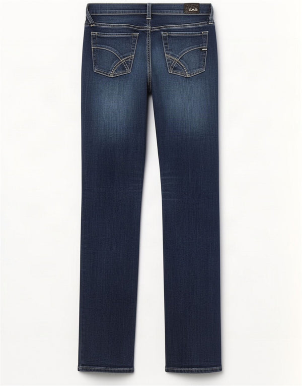 Gas Женские джинсы Christy Flare Bootcut W25 L32 Темно-синий хлопок