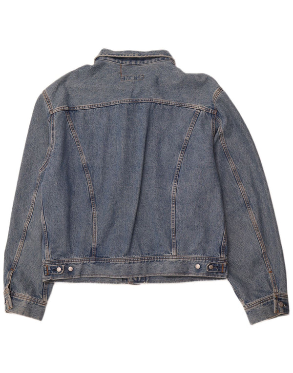 Мужская джинсовая куртка REPLAY UK 44 2XL, синяя, хлопок