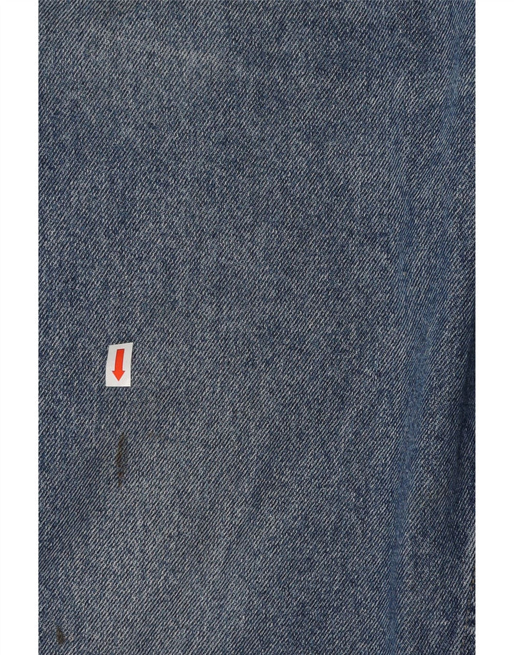 WRANGLER Mens Straight Jeans W36 L31 Blue Cotton