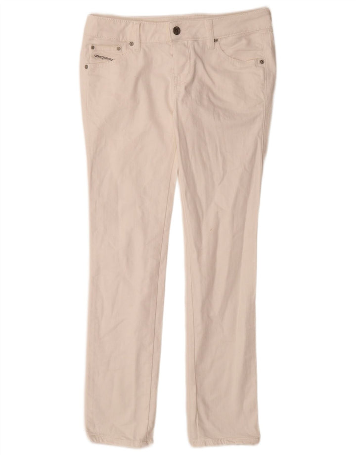 Женские узкие джинсы Diesel Cuddy W28 L29, белый хлопок