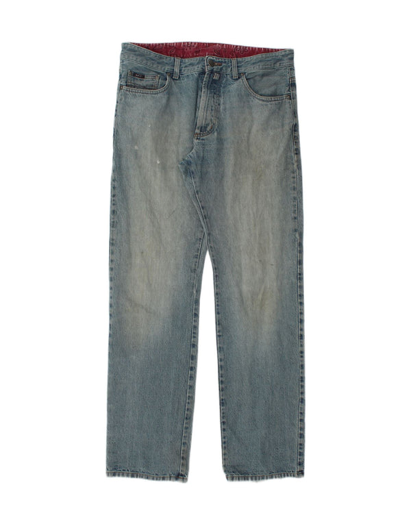 Мужские прямые джинсы Gant W34 L34, синий хлопок