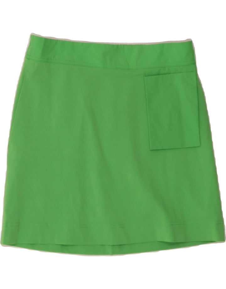 COS Womens Mini Skirt Small W28  Green Cotton Vintage Cos and Second-Hand Cos from Messina Hembry 