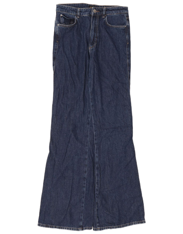 Женские расклешенные джинсы Massimo Dutti EU 38 Small W28 L34 Темно-синие, хлопок