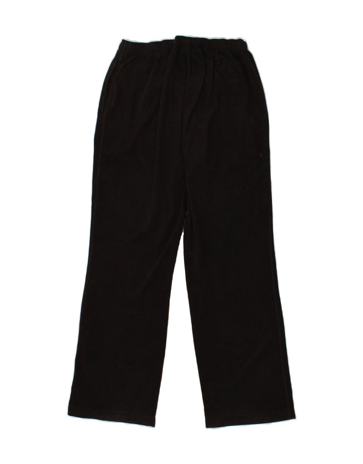 ASICS Womens Tracksuit Trousers UK 16 Large Black Polyester Vintage Asics and Second-Hand Asics from Messina Hembry 