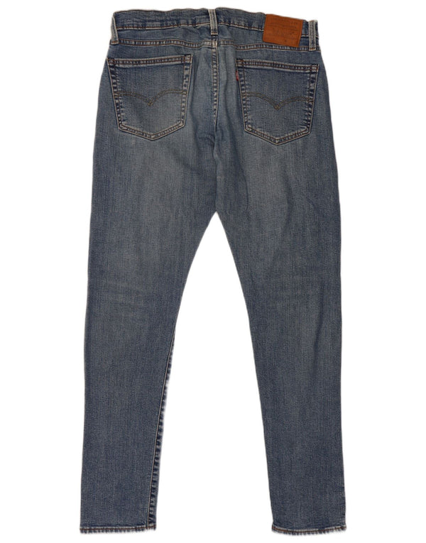 Мужские джинсы скинни Levi's 519 W33 L32 синие, хлопок