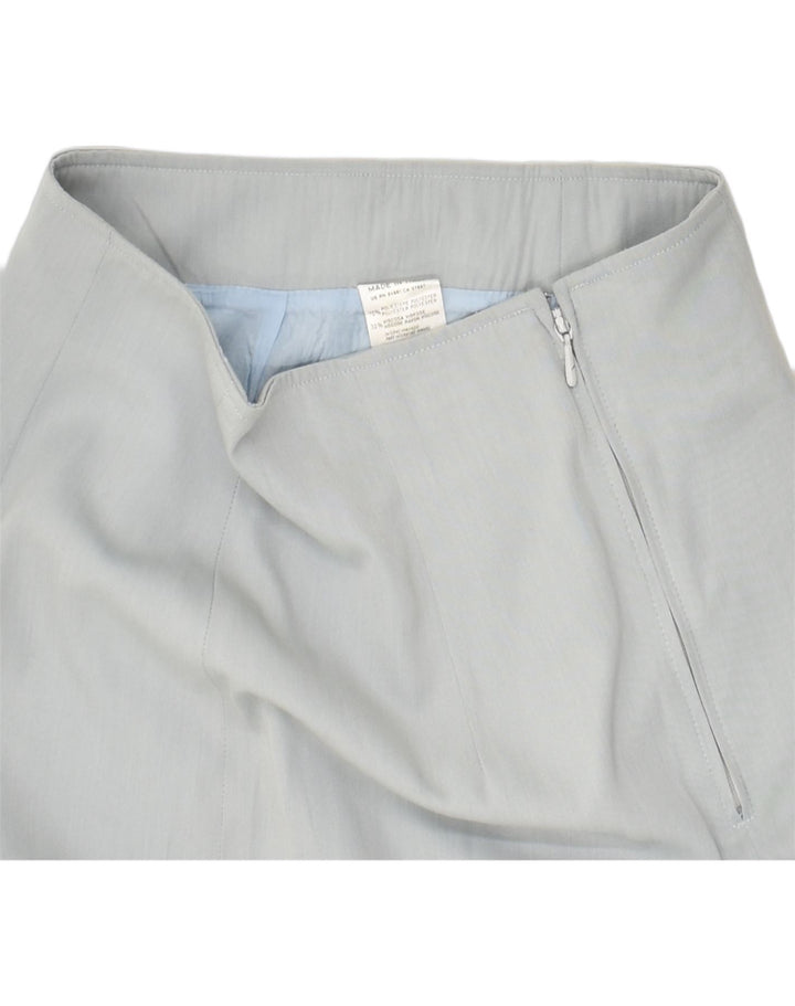 UNITED COLORS OF BENETTON Womens Mini Pencil Skirt IT 40 Small W26 Grey | Vintage United Colors of Benetton | Thrift | Second-Hand United Colors of Benetton | Used Clothing | Messina Hembry 