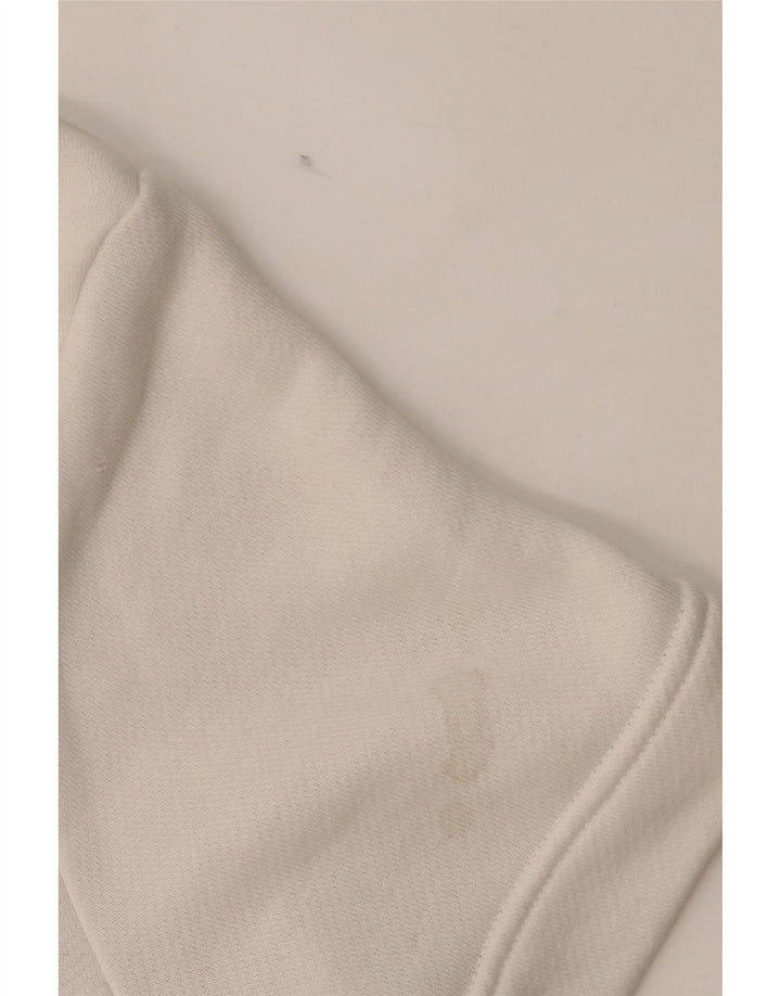 NIKE Womens Oversized Graphic T-Shirt Top UK 10 Small White Cotton Vintage Nike and Second-Hand Nike from Messina Hembry 