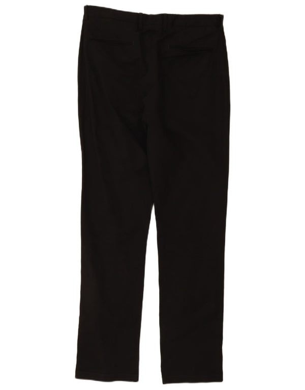 Мужские прямые брюки-чиносы Reiss W34 L32, черные, хлопковые