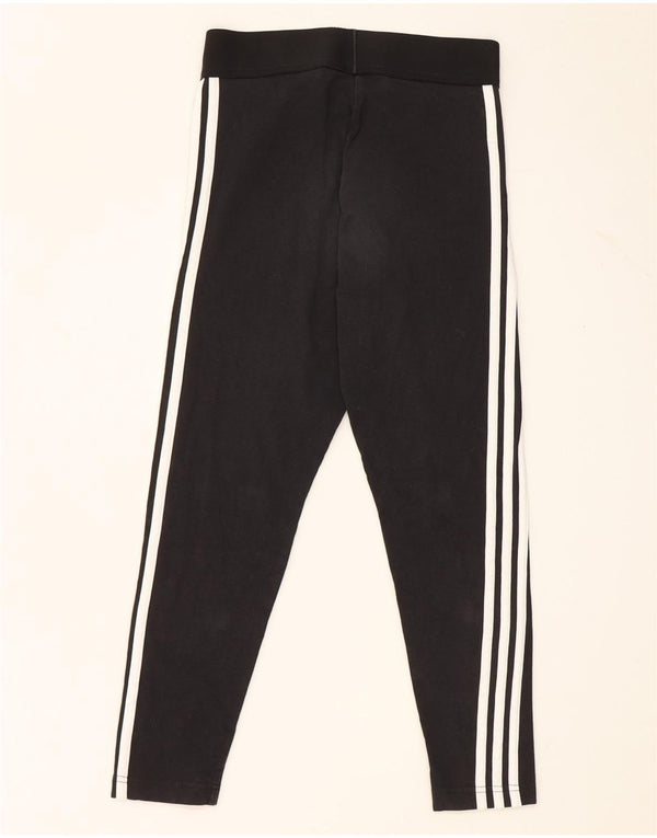 Женские леггинсы Adidas UK 8/10, маленькие, черные