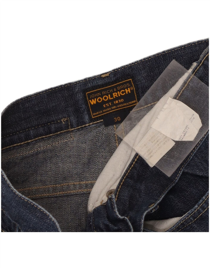 Мужские прямые джинсы Woolrich W30 L29, синий хлопок